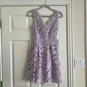 Lavender Lace Dress